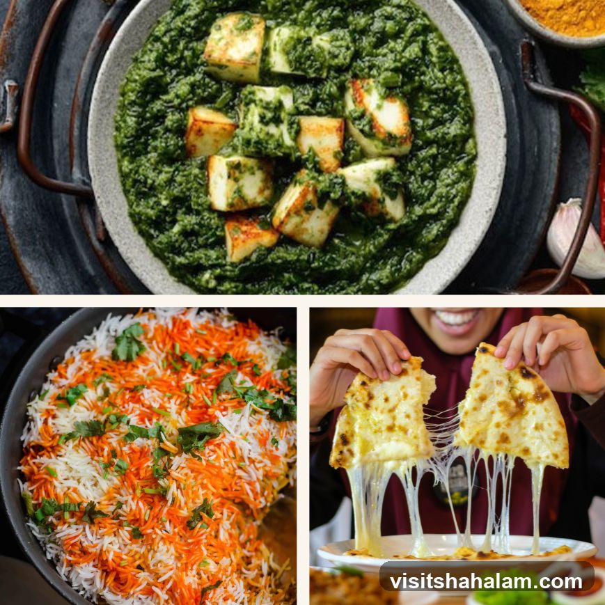 Indian Food Collage