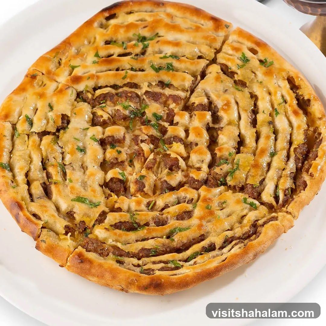 Meat-Topped Flatbread