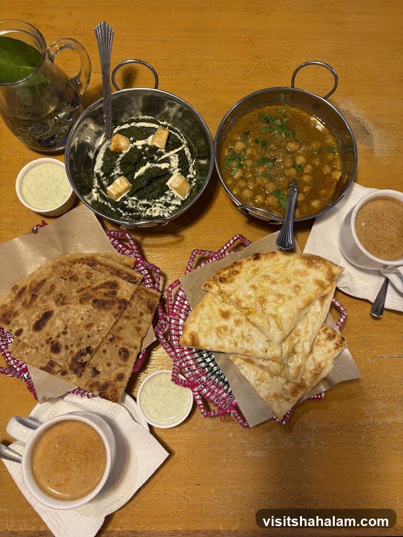 Indian Food Spread