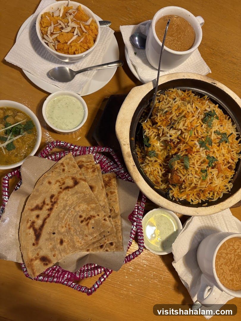 Indian Food Spread