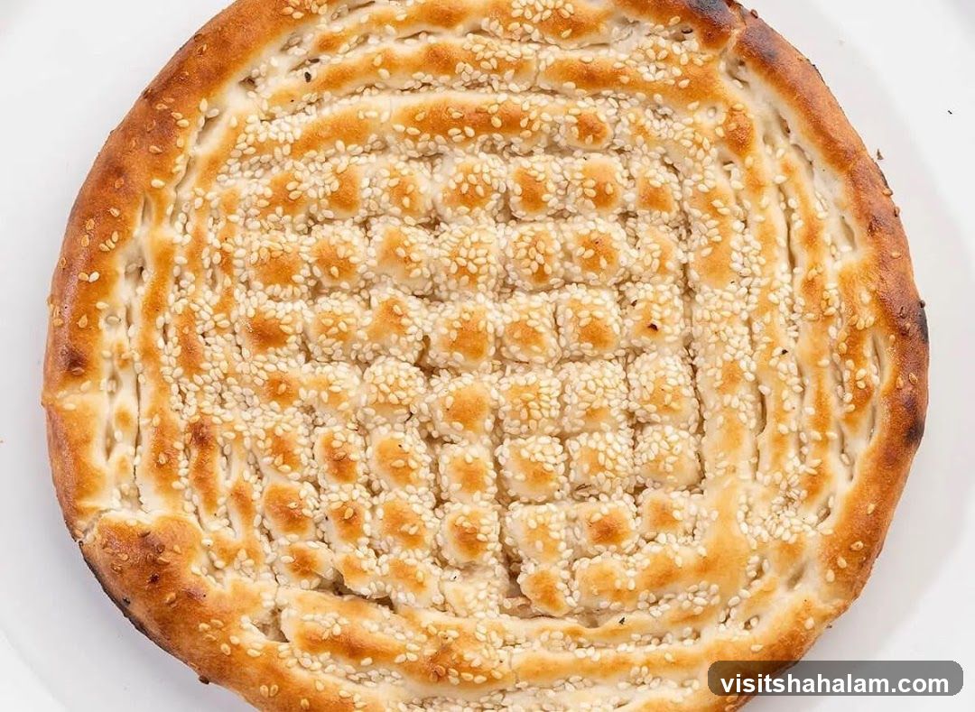 Sesame Flatbread