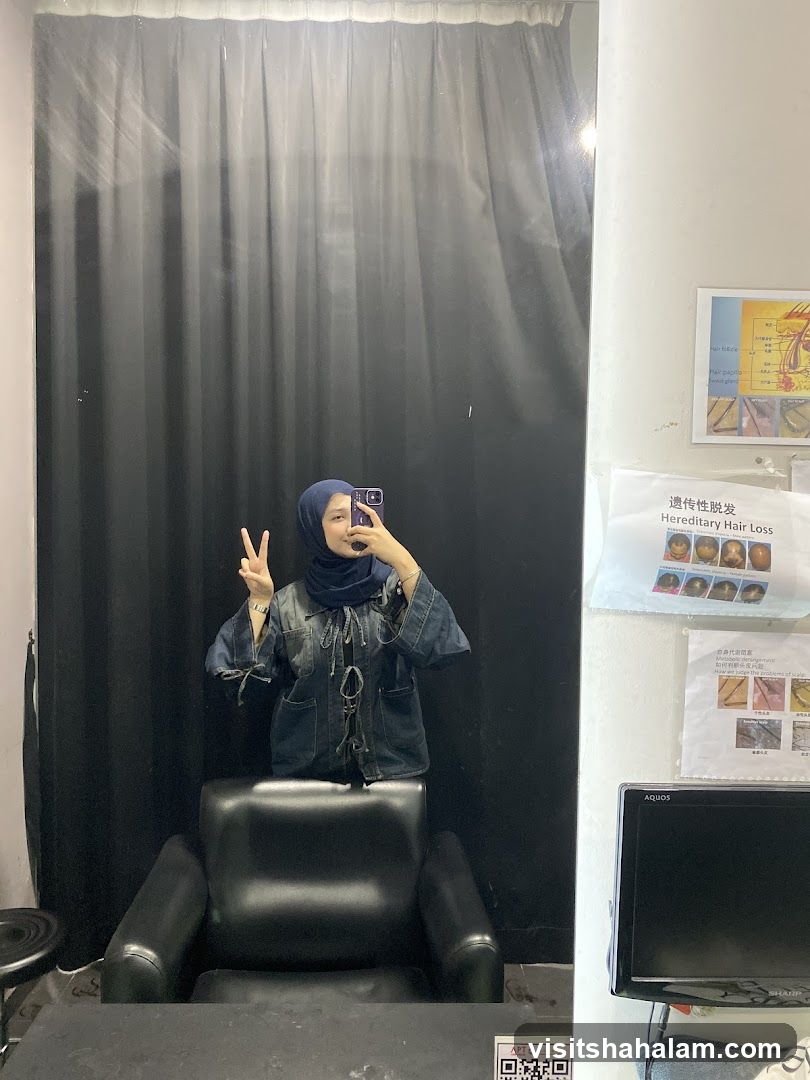 Woman in Denim Jacket Taking Mirror Selfie