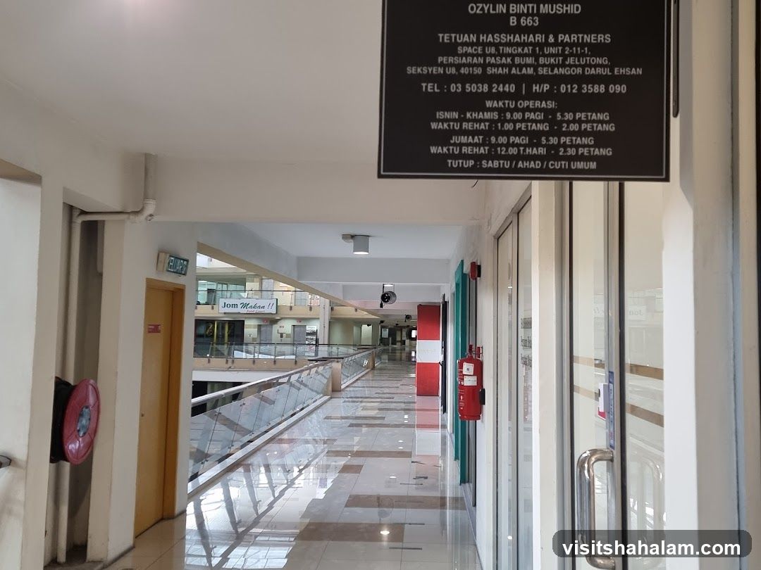Office Corridor Signage