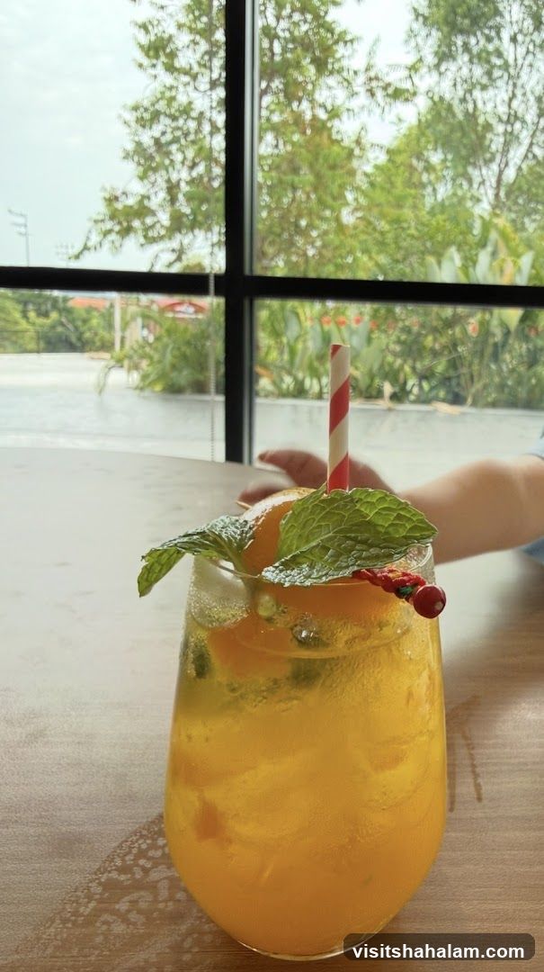 Orange Mint Drink