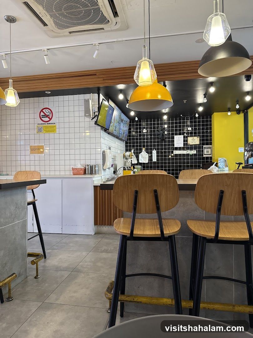 Modern Cafe Interior