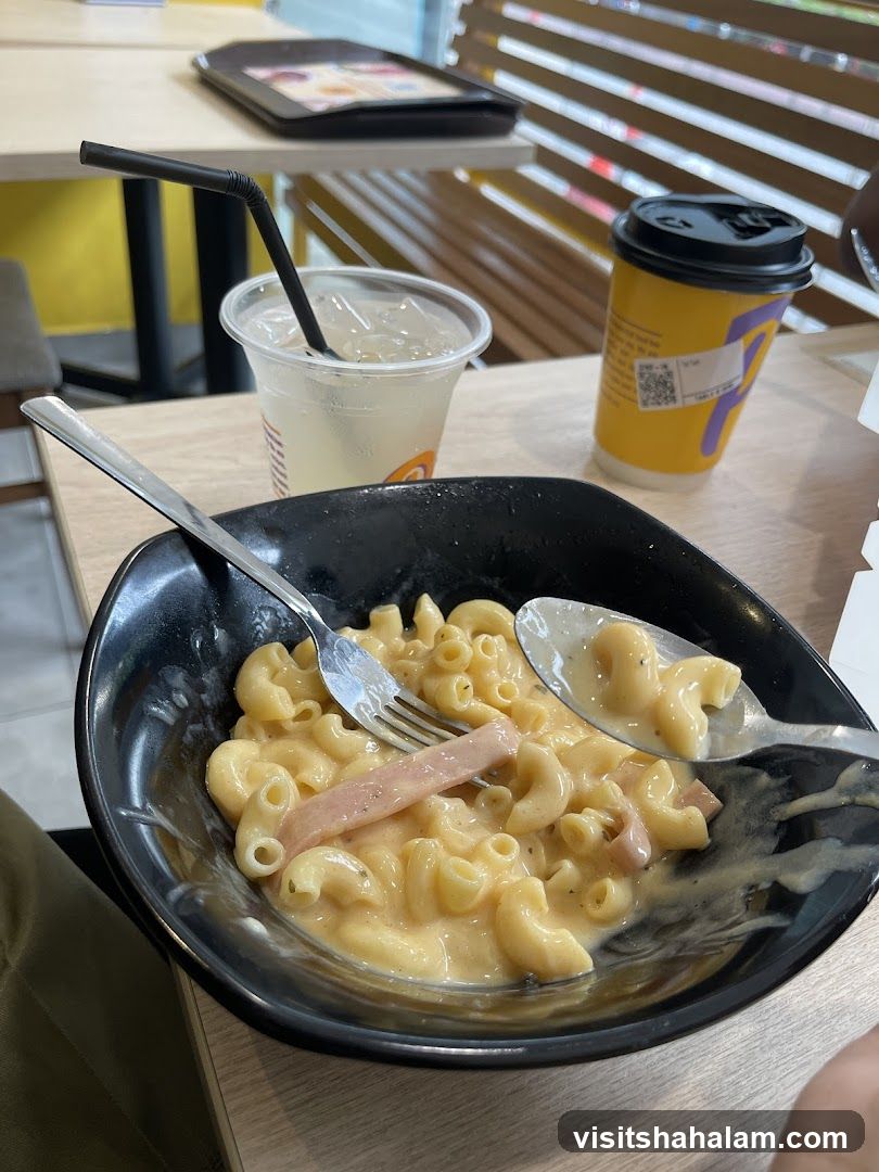 Macaroni and Cheese with Sausage