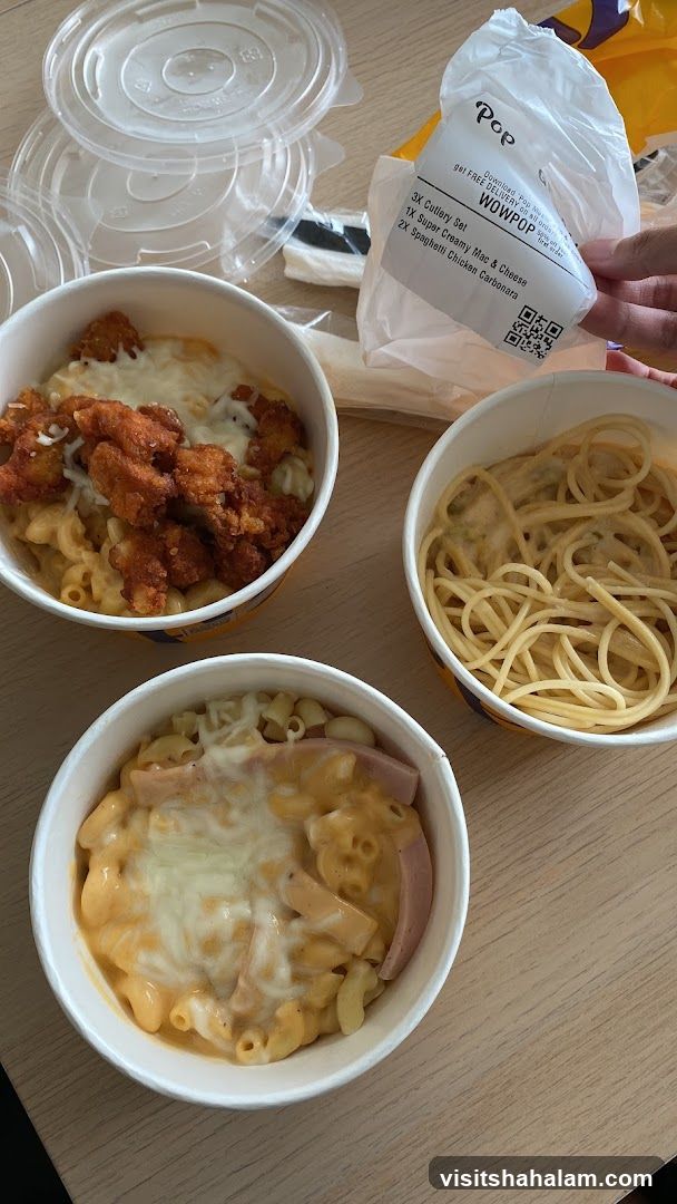 Takeout Pasta and Mac and Cheese