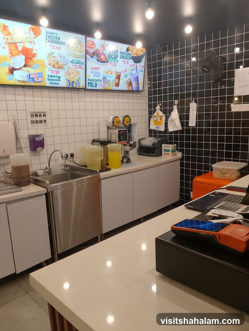 Fast Food Counter