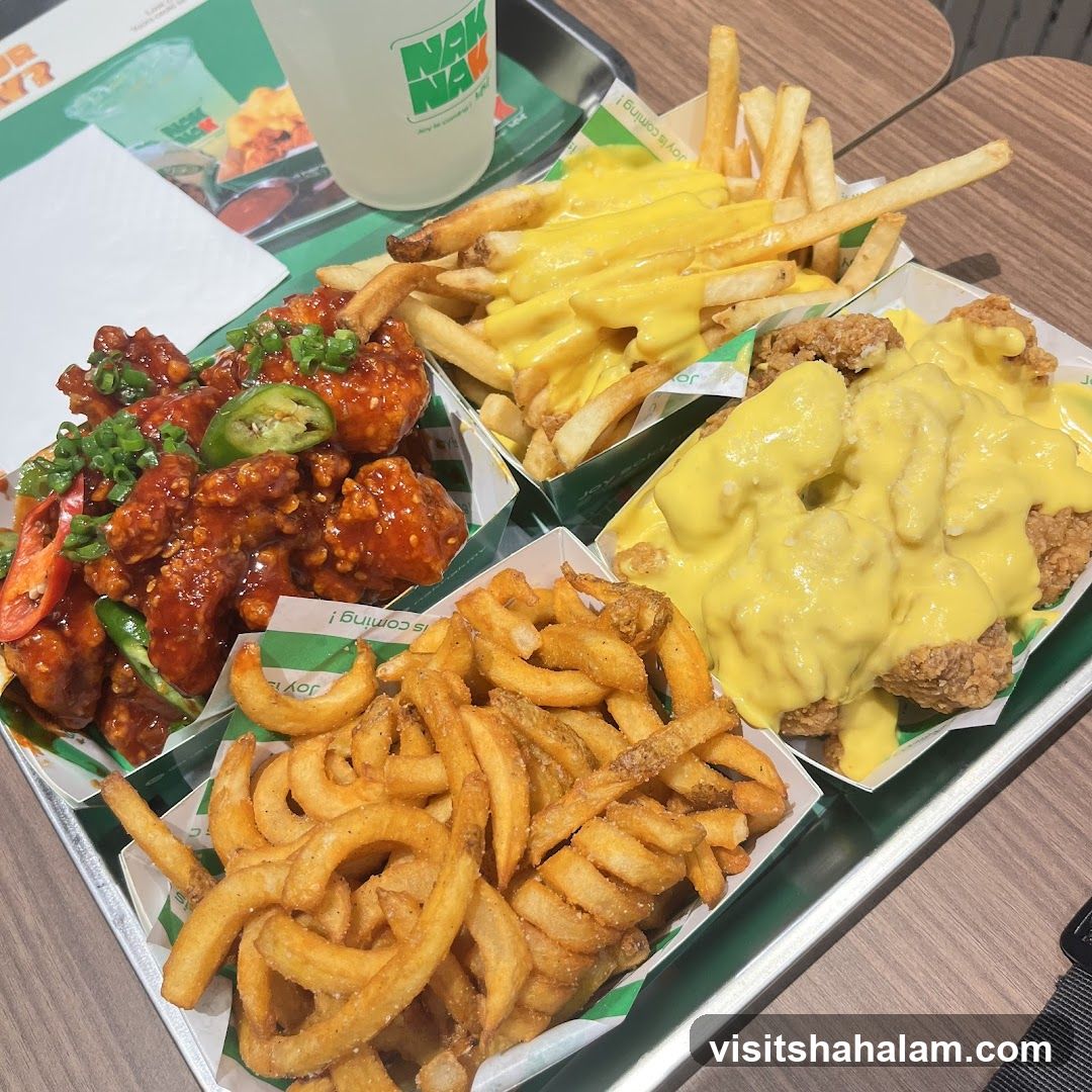 Fried Chicken and Fries