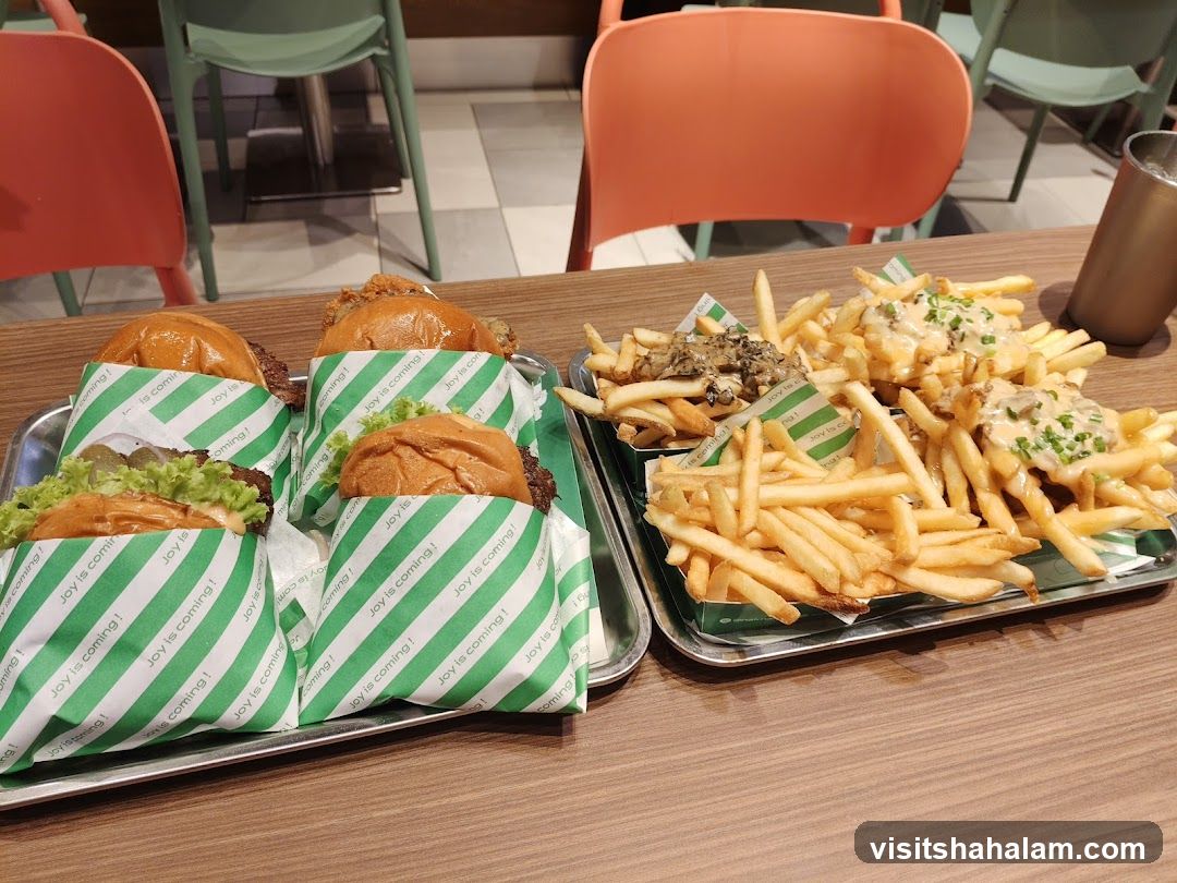 Burgers and Fries