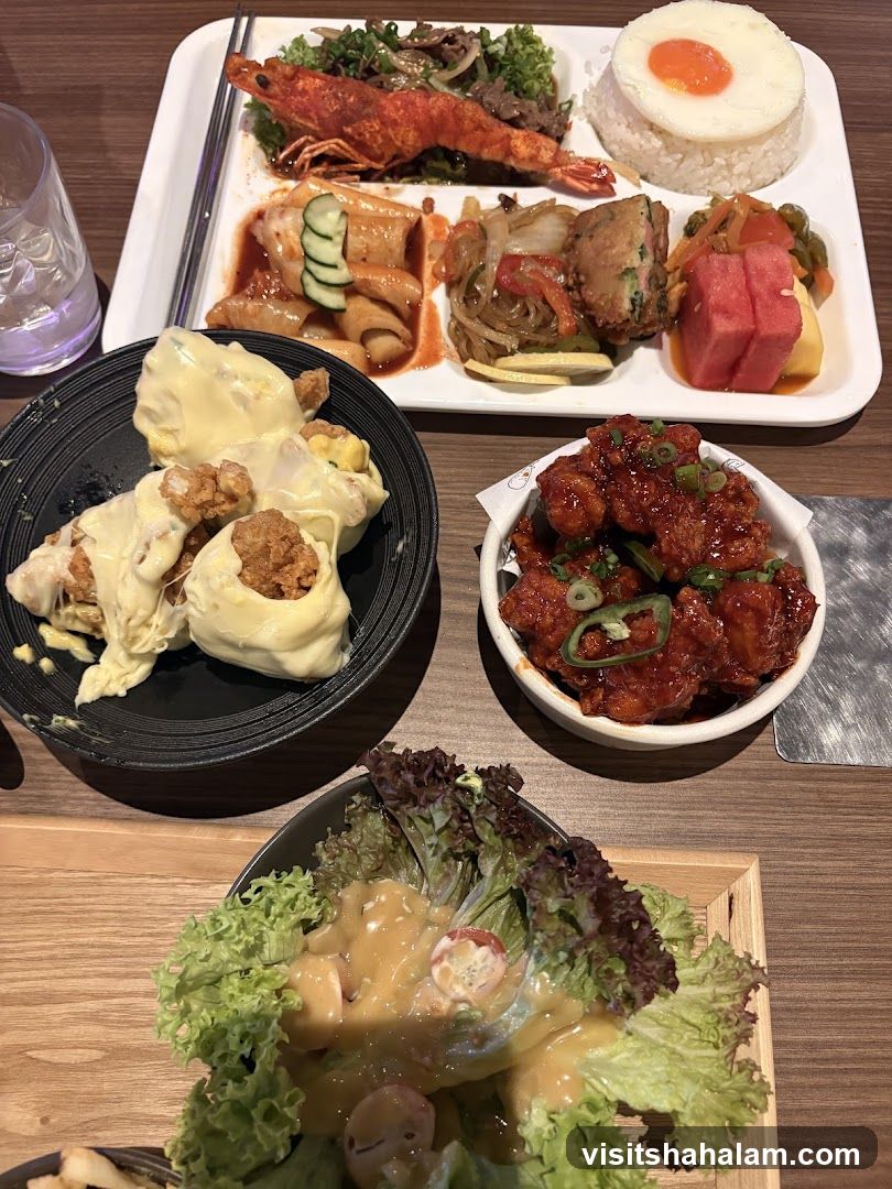 Korean Food Platter
