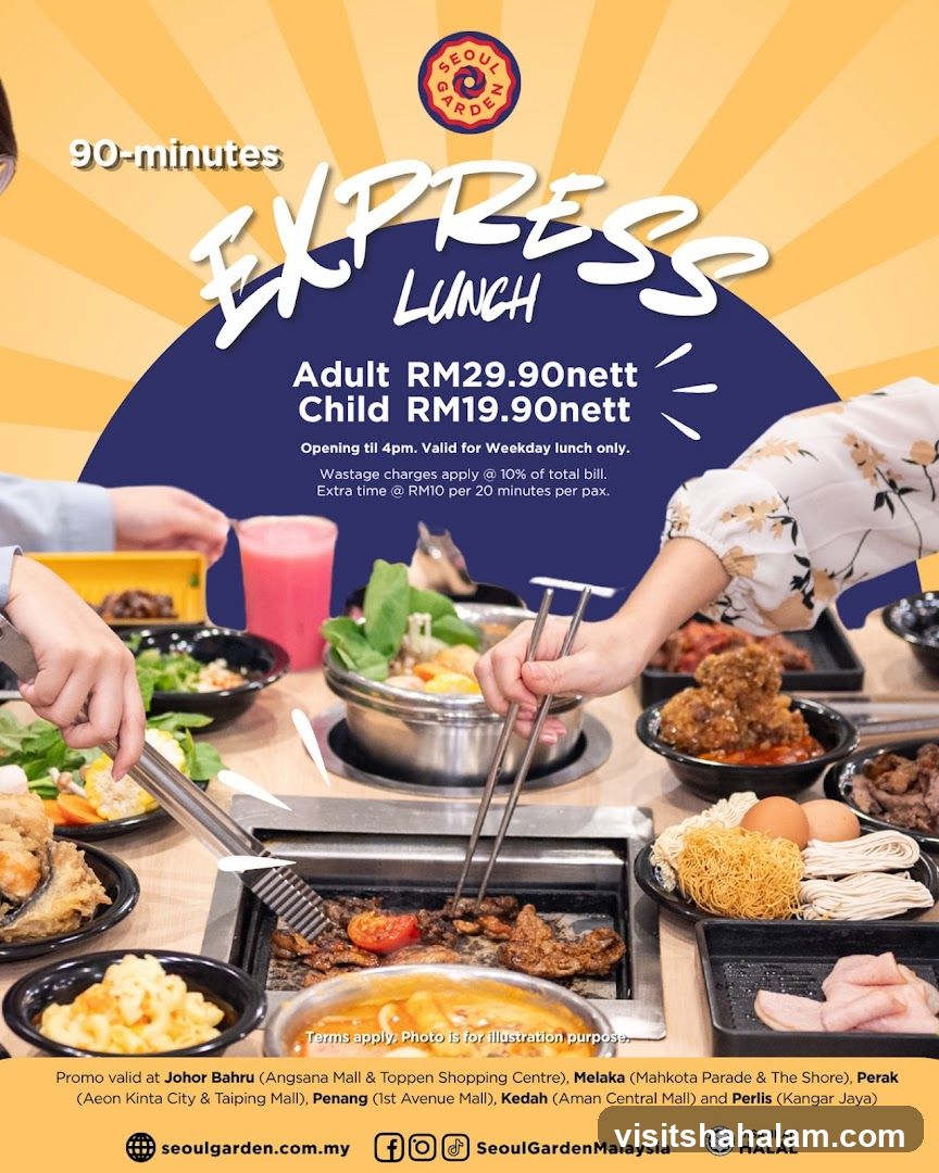 Seoul Garden Express Lunch Promotion
