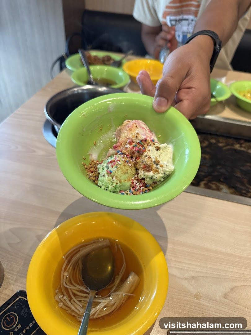 Ice Cream and Soup