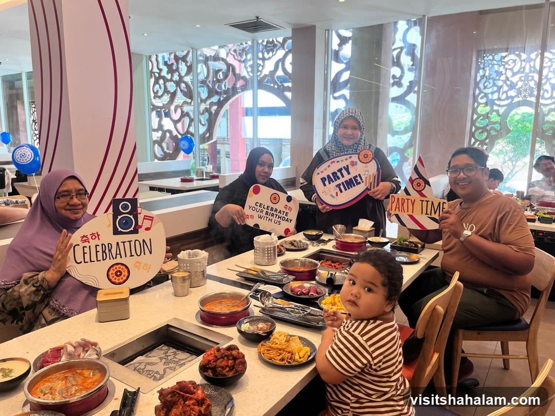 Birthday Celebration at a Restaurant