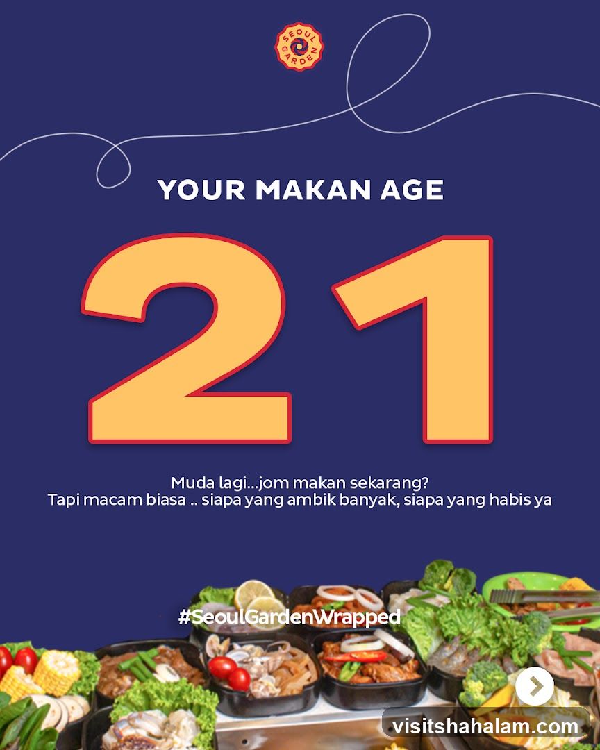 Seoul Garden 21st Birthday Promotion