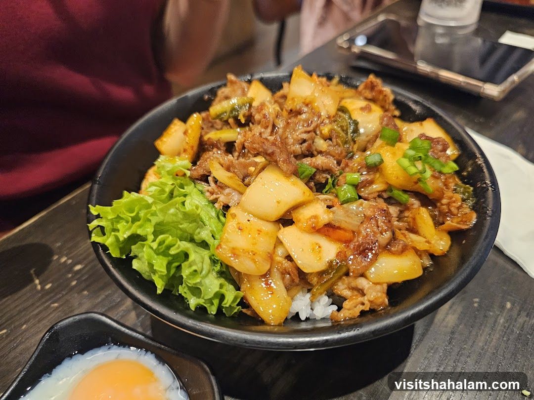 Korean Beef and Rice Bowl