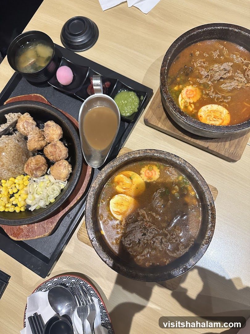 Hot Pot and Rice Dish