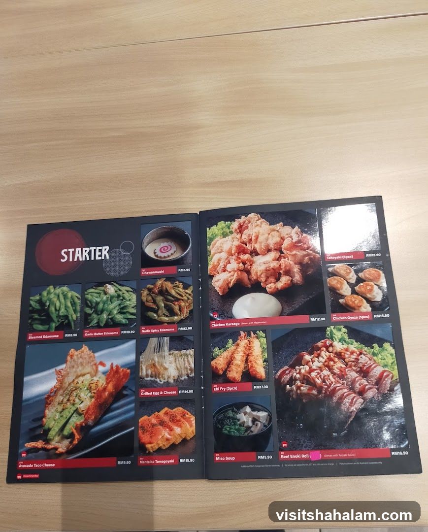 Starter Menu