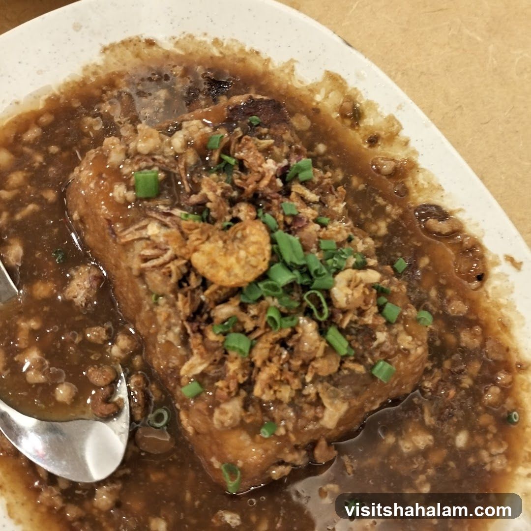 Braised Tofu with Toppings