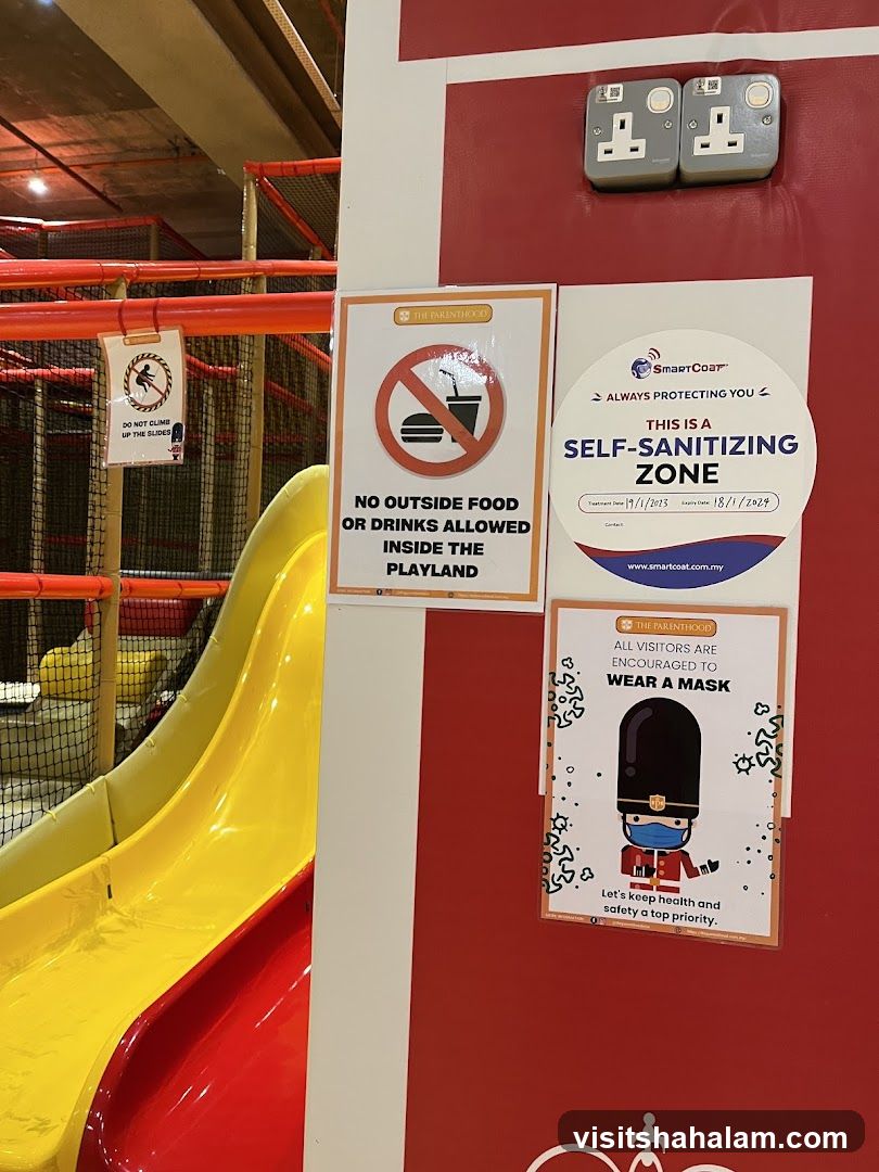 Playland Rules and Safety Signs