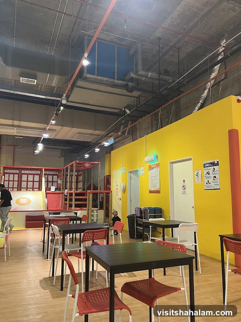 Indoor Play Area with Seating