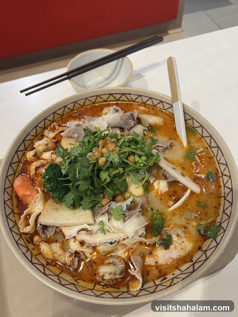 Spicy Noodle Soup