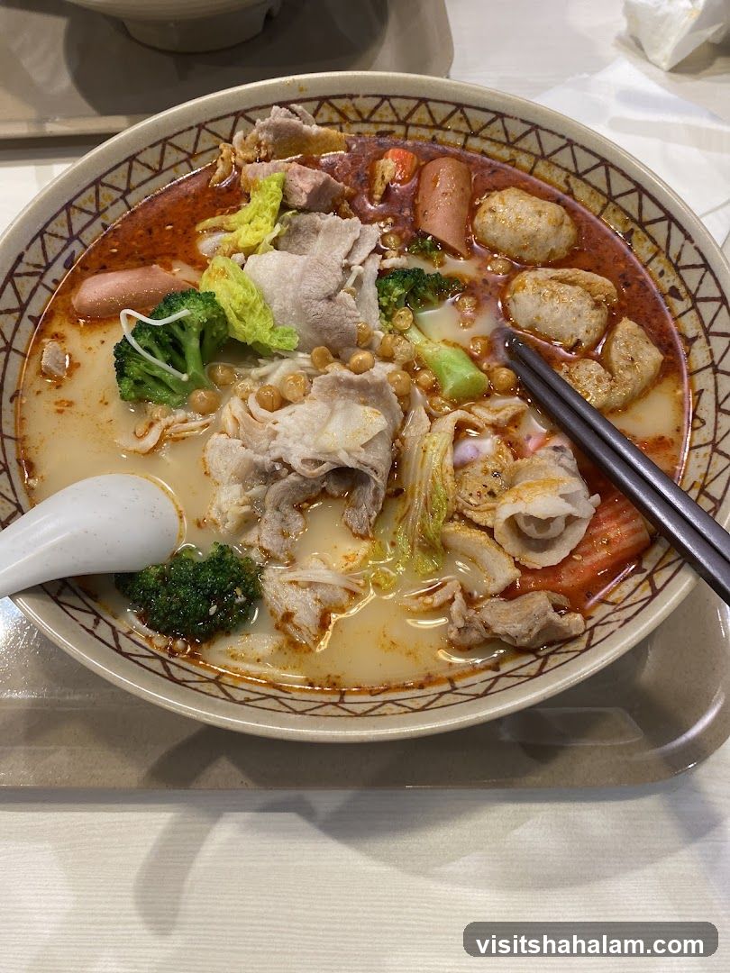 Spicy Noodle Soup