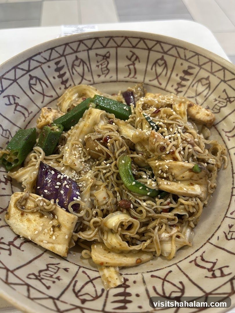 Noodle Dish with Vegetables