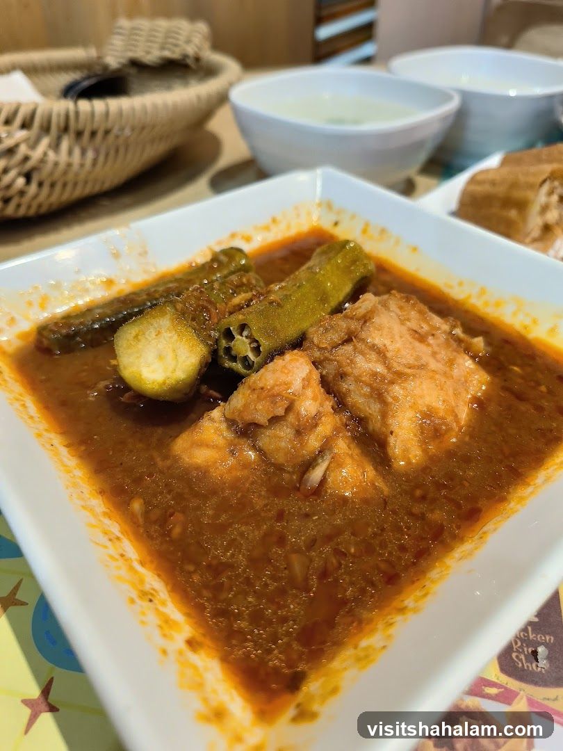 Fish Curry with Okra