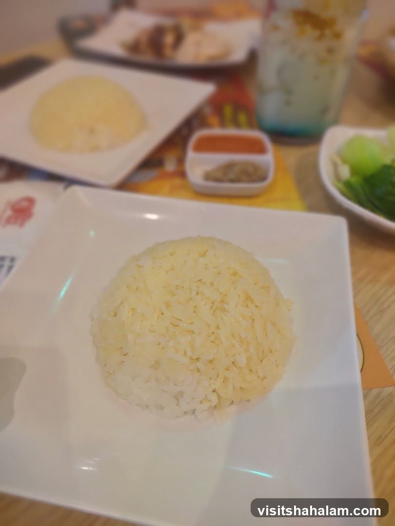 Hainanese Chicken Rice