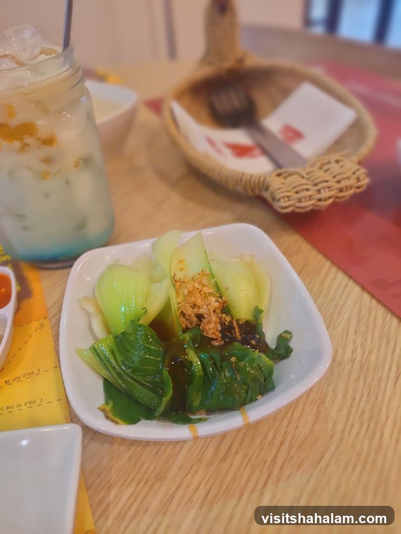 Vegetable Dish and Drink