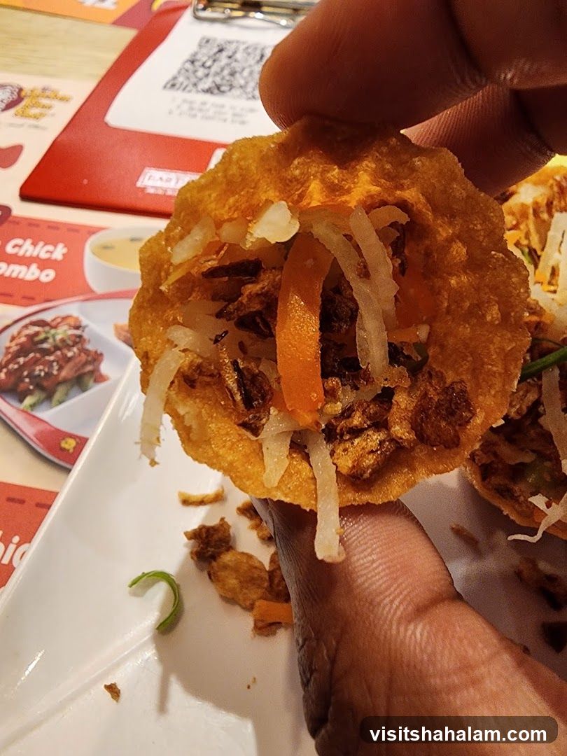Fried Appetizer with Shredded Vegetables