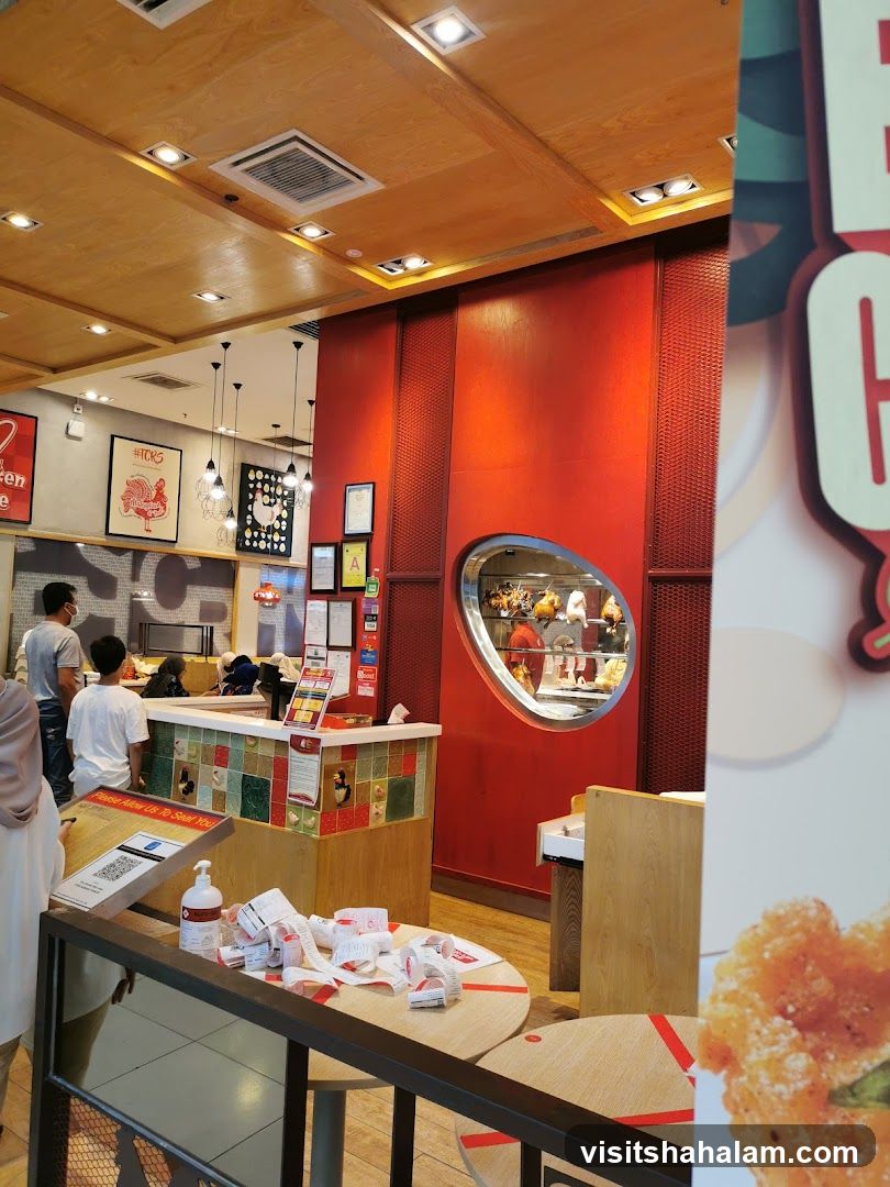 Fast Food Restaurant Interior