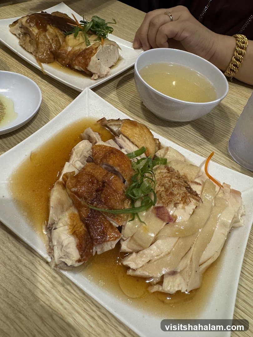 Hainanese Chicken Rice