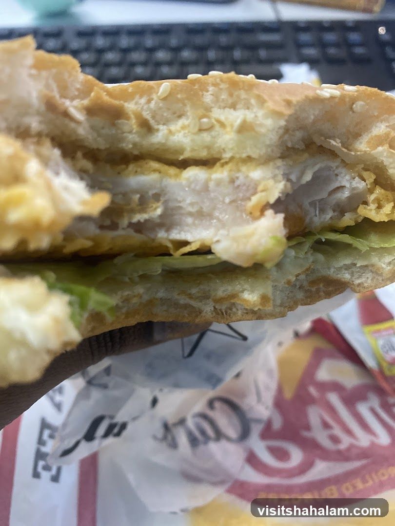Burger with lettuce