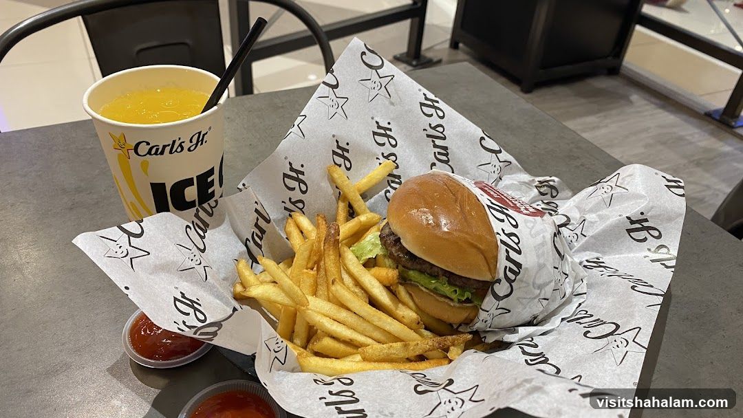 Burger and Fries Meal