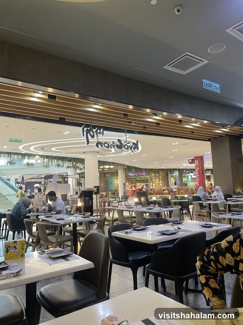 Restaurant Interior with Diners