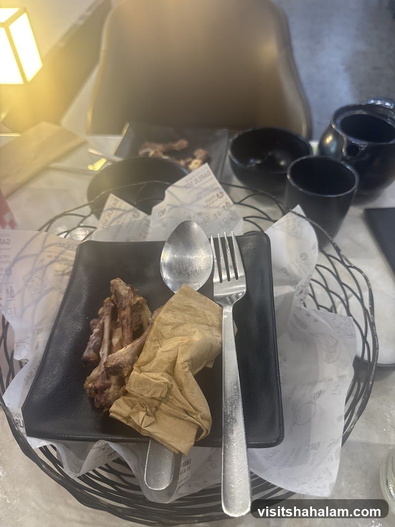 Leftover Food on Plate