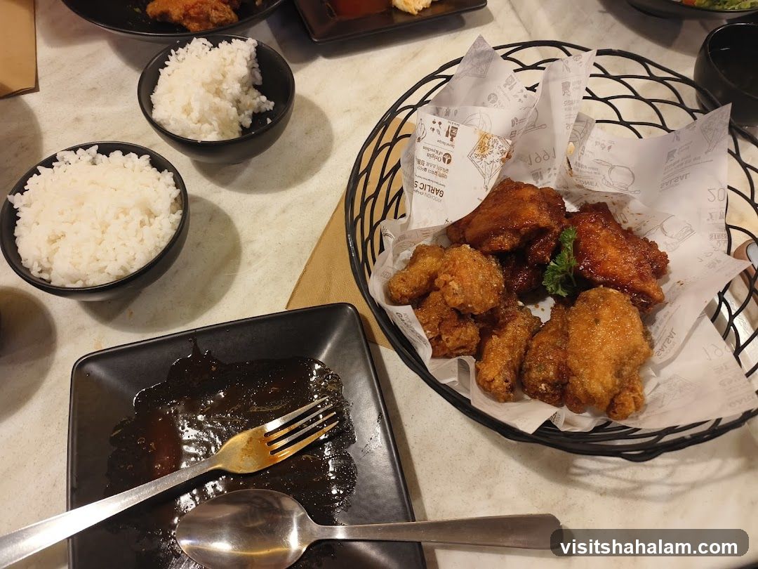 Fried Chicken and Rice