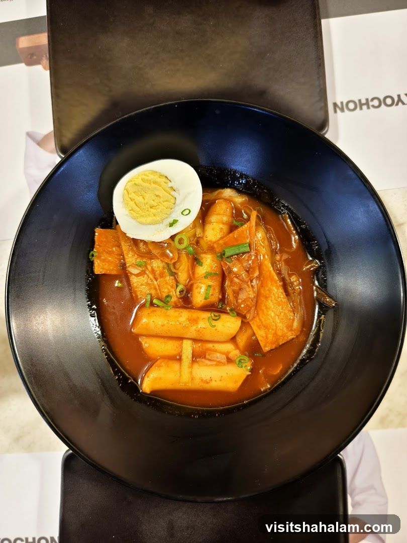Tteokbokki with Egg