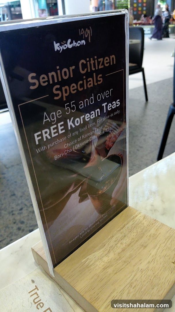 Senior Citizen Specials