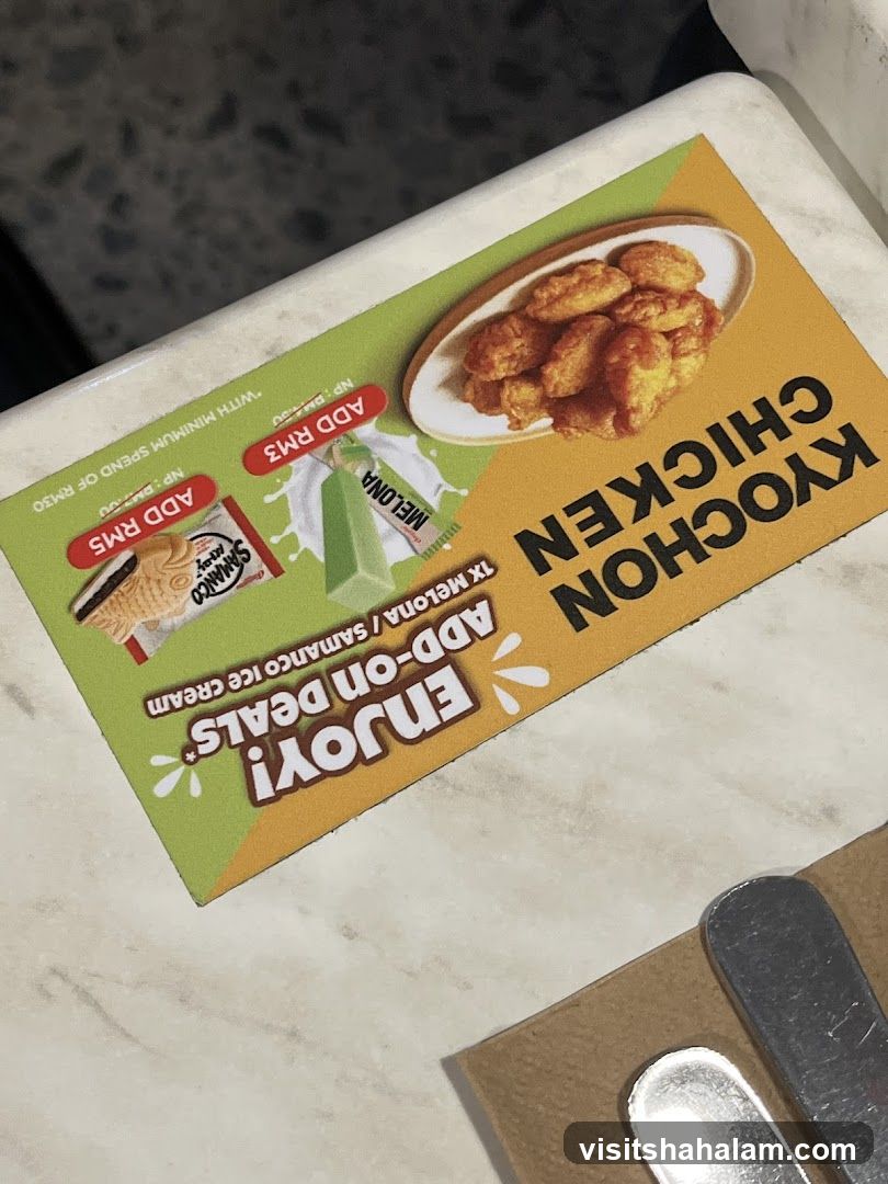 KyoChon Chicken Add-On Deals