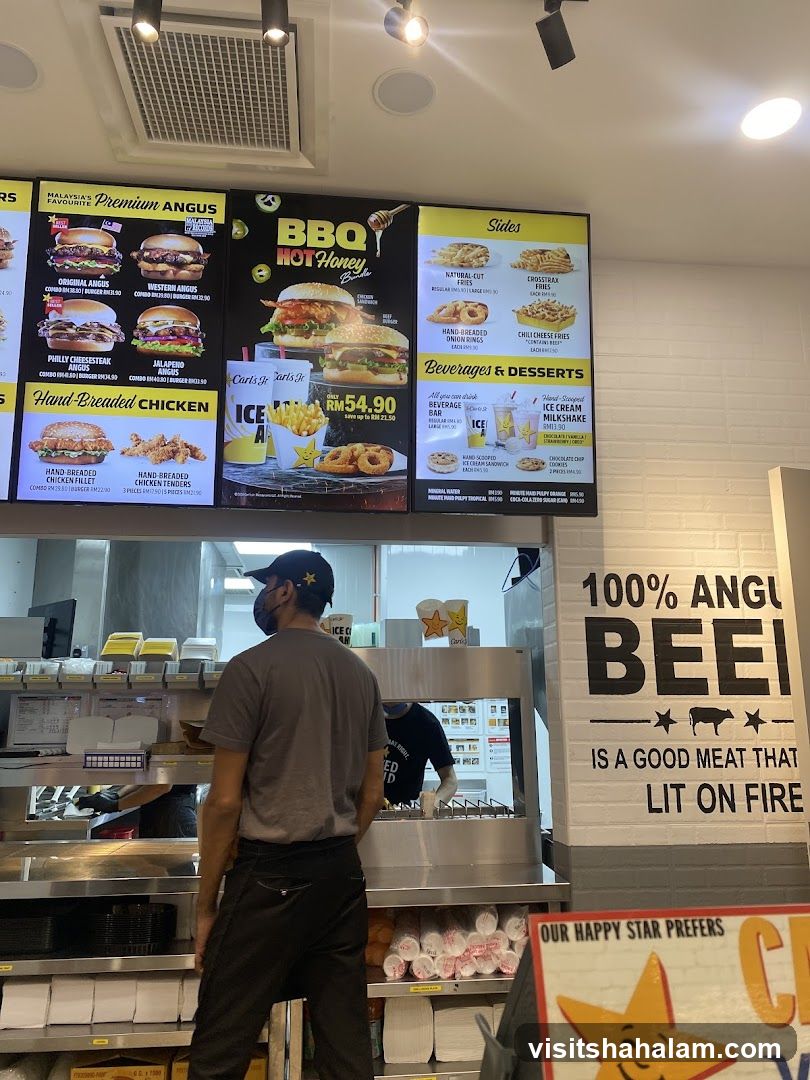 Fast Food Menu Board