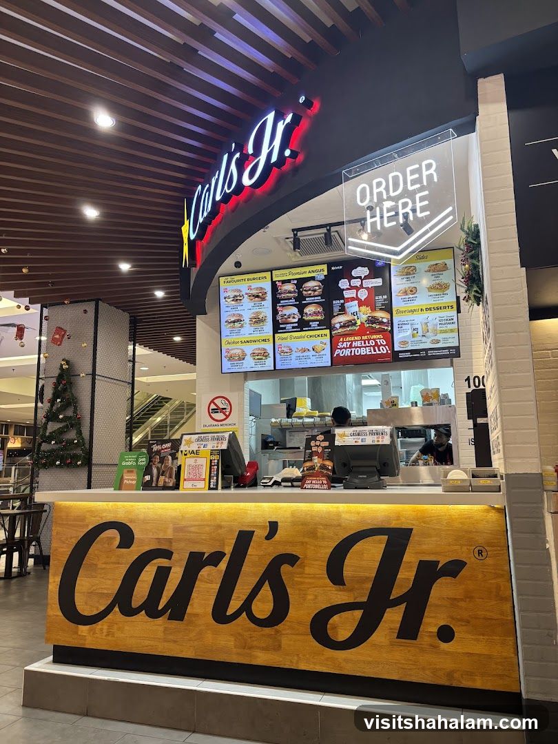 Carl's Jr. Counter