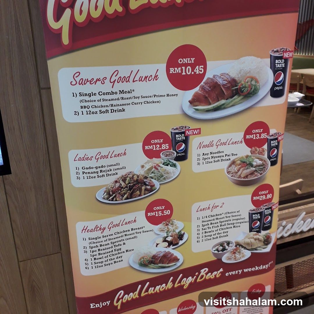 Good Lunch Menu
