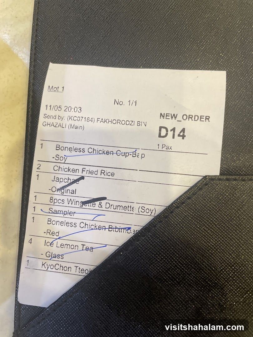 Order Slip