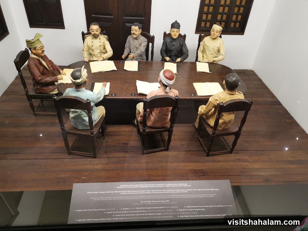 Diorama of the Selangor Government Executive Council