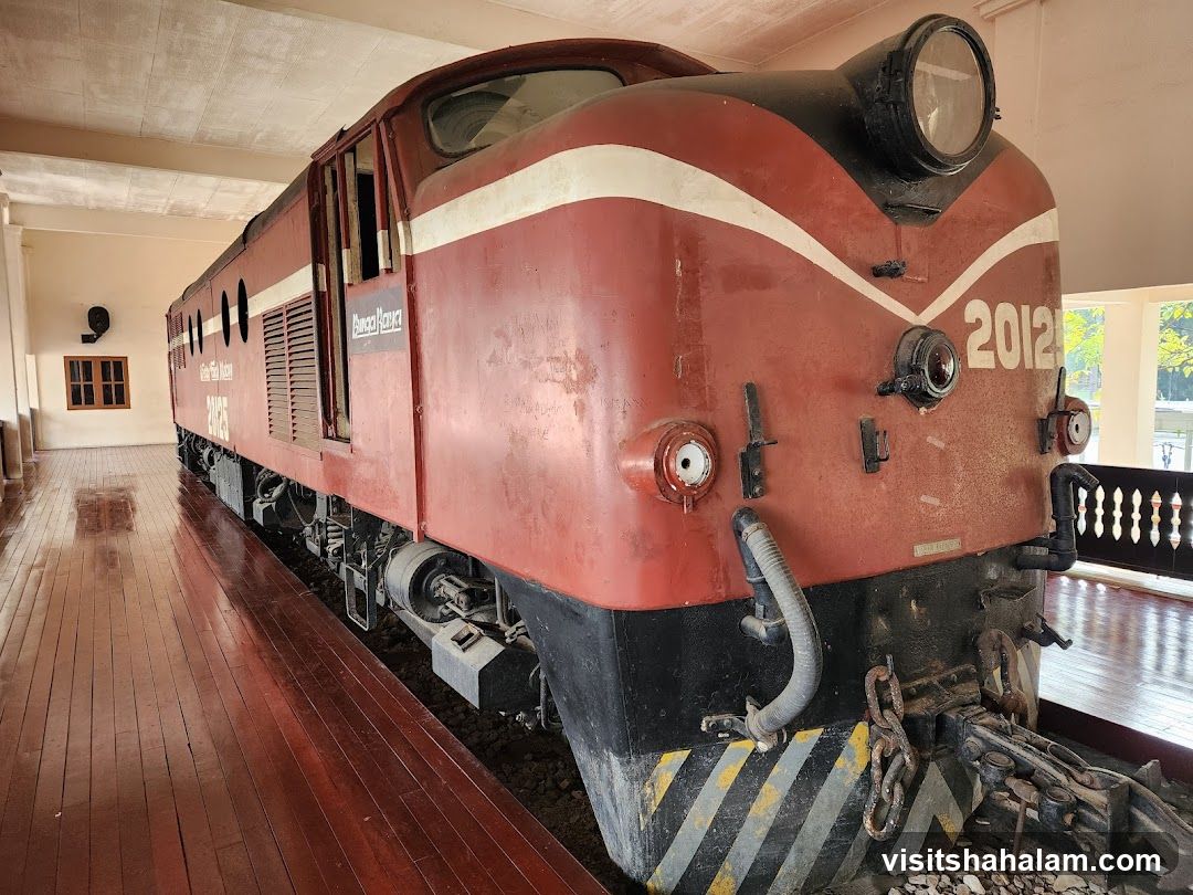 Red Train Locomotive