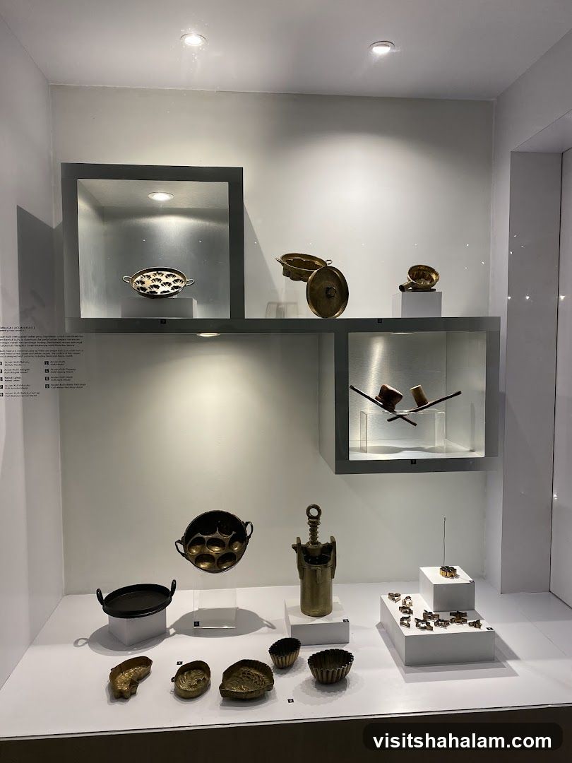 Exhibit of Traditional Baking Molds