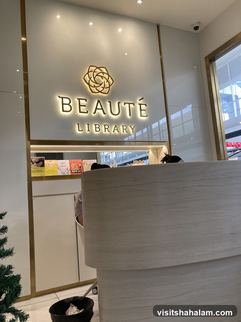 Beauté Library Reception